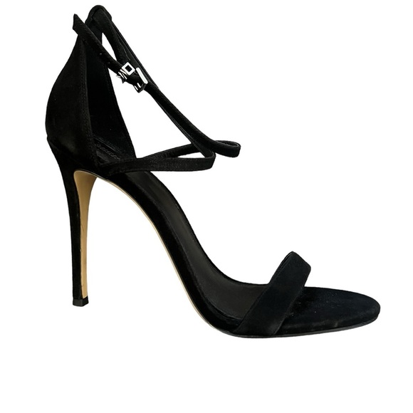 MICHAEL KORS Antonia Suede Sandal Black Size 11 - Picture 6 of 13